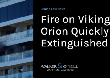 Fire on Viking Orion Quickly Extinguished