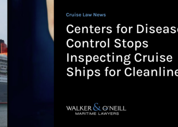 Centers for Disease Control Stops Inspecting Cruise Ships for Cleanliness